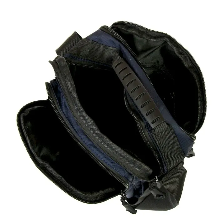 Сумка чоловіча Планшет нейлон Lanpad 3744 blue