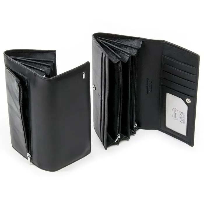 Жіночий гаманець Classic шкіряний Dr.Bond W501 black