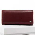 Жіночий гаманець Classic шкіряний Dr.Bond W501 bordo