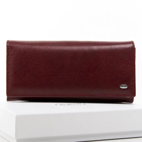 Жіночий гаманець Classic шкіряний Dr.Bond W501 bordo