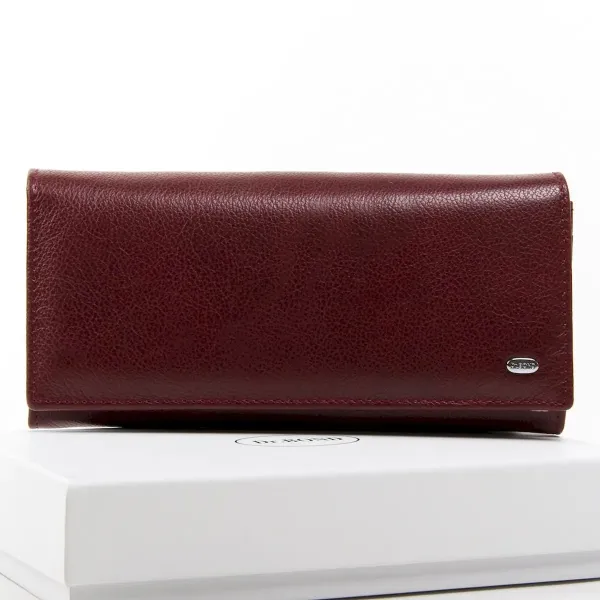 Гаманець Classic шкіра DR. BOND W501 dark-red