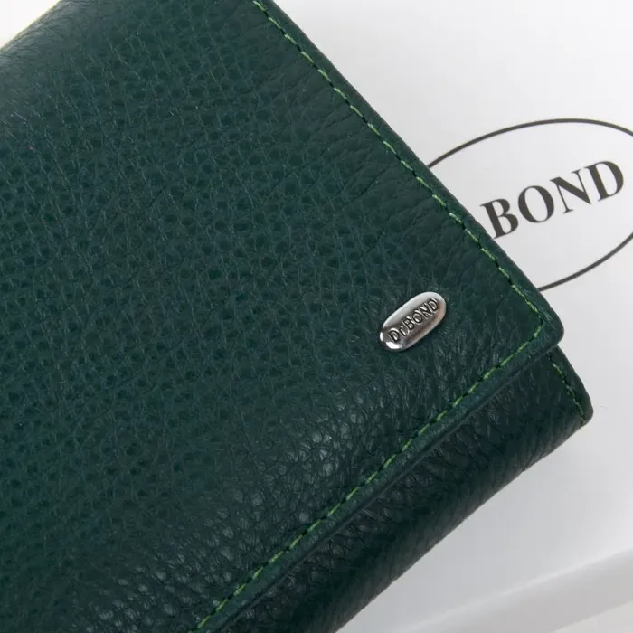 Жіночий гаманець Classic шкіряний Dr.Bond W501 dark-green