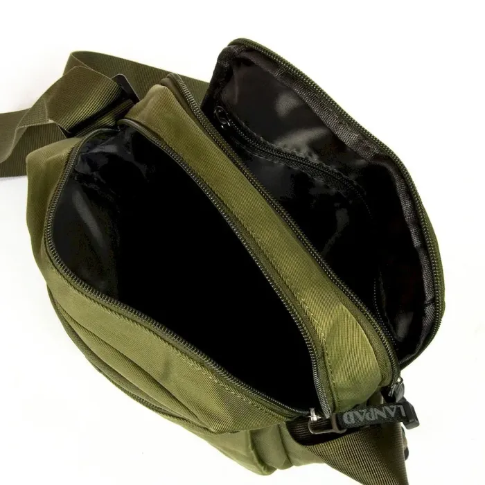 Сумка Мужская Планшет нейлон Lanpad 98902 green