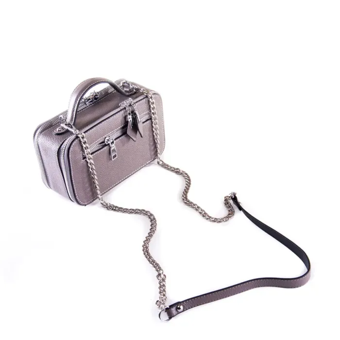 Сумка Жіноча Клатч шкіра ALEX RAI 1-02 29017-7 grey