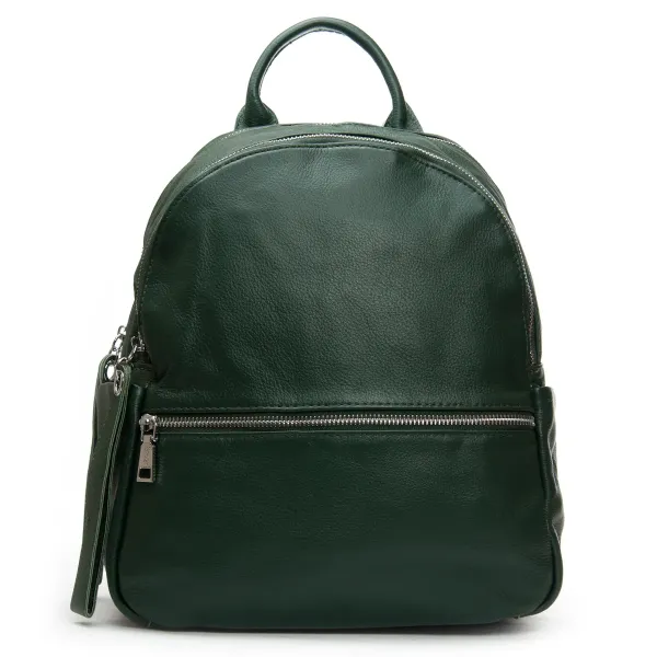 Сумка Женская Рюкзак кожа ALEX RAI 95517-9 green