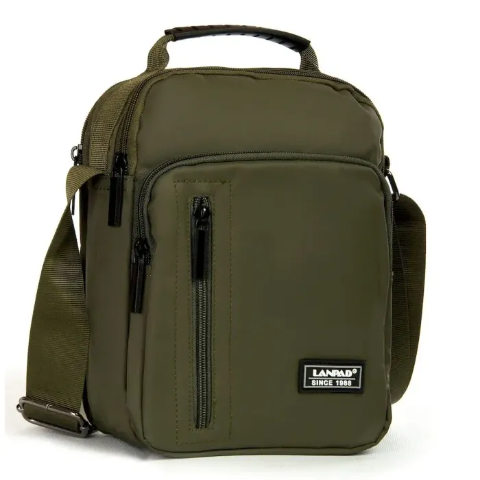 Сумка Мужская Планшет нейлон Lanpad 7631 green