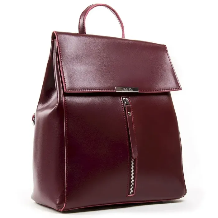 Сумка Жіноча Рюкзак шкіра ALEX RAI 373 wine-red
