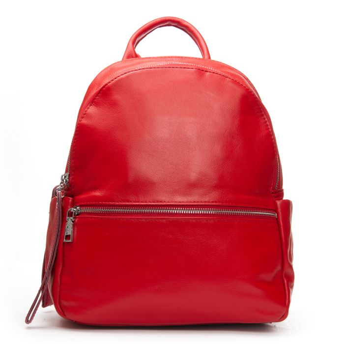 Сумка Женская Рюкзак кожа ALEX RAI 95517-9 red