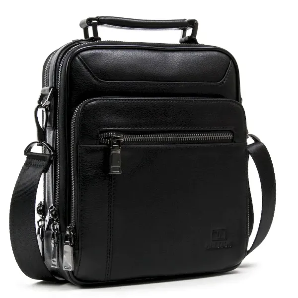 Сумка чоловіча Планшет шкіряний BRETTON BE N9366-3 black
