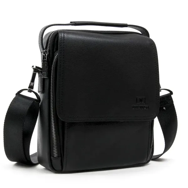 Сумка чоловіча Планшет шкіряний BRETTON BE N9357-2 black