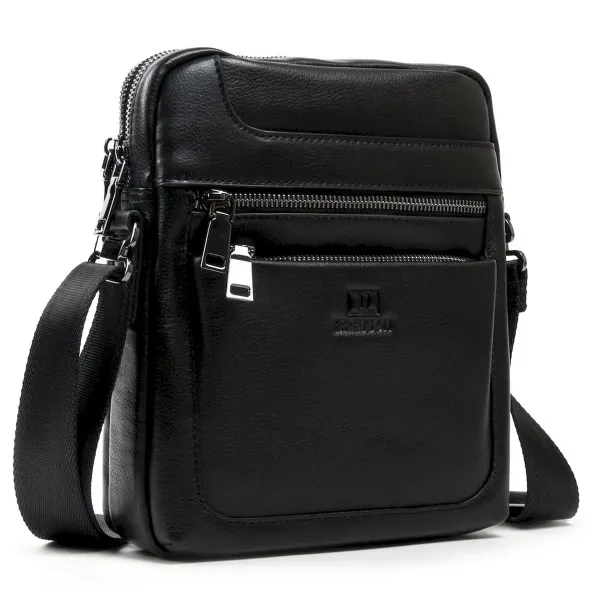 Сумка чоловіча Планшет шкіряний BRETTON BE N2038-4 black