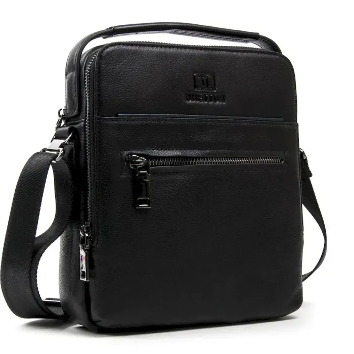 Сумка Мужская Планшет кожаный BRETTON BE 1615-4 black