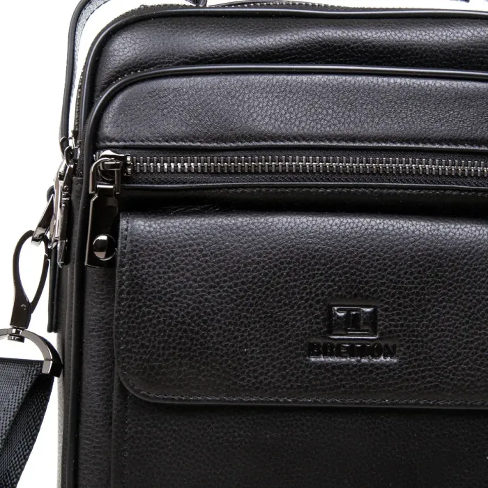 Сумка Мужская Планшет кожа BRETTON 5015-3L black