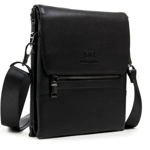 Сумка чоловіча Планшет шкіряний BRETTON BE 5432-4 black