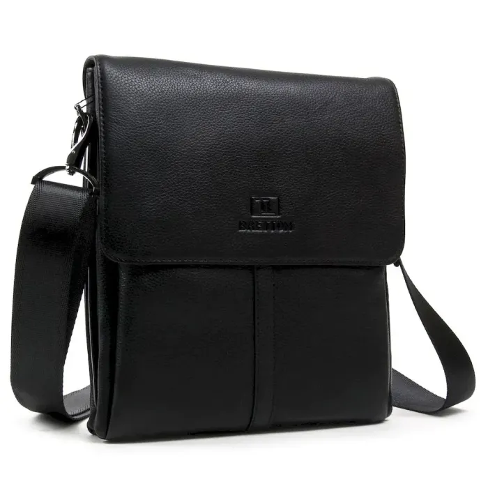 Сумка Мужская Планшет кожаный BRETTON BE 5387-3 black