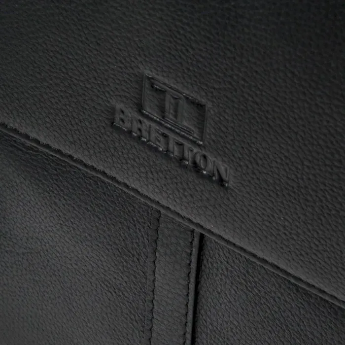 Сумка Мужская Планшет кожаный BRETTON BE 5387-3 black