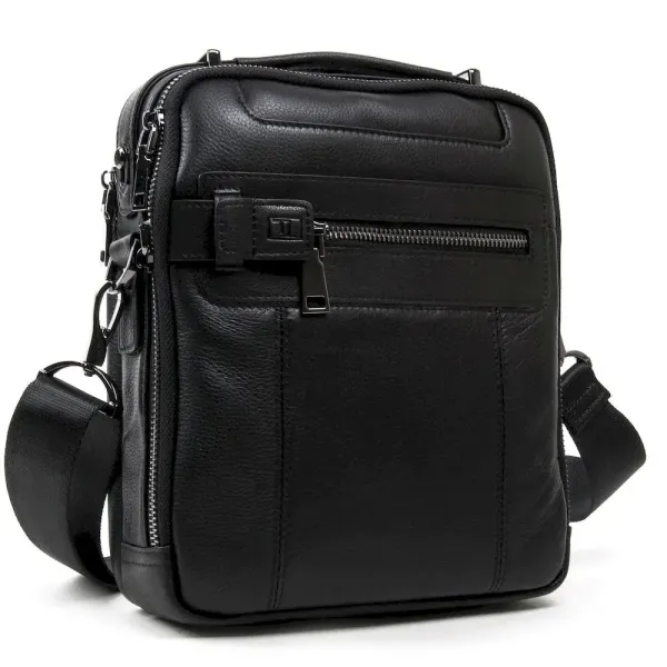 Сумка чоловіча Планшет шкіряний BRETTON BE 5408-3 black
