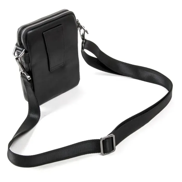 Сумка чоловіча Планшет шкіряний BRETTON BE N2039-6 black