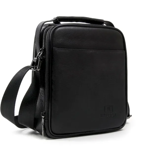 Сумка чоловіча Планшет шкіряний BRETTON BE 5078-5 black