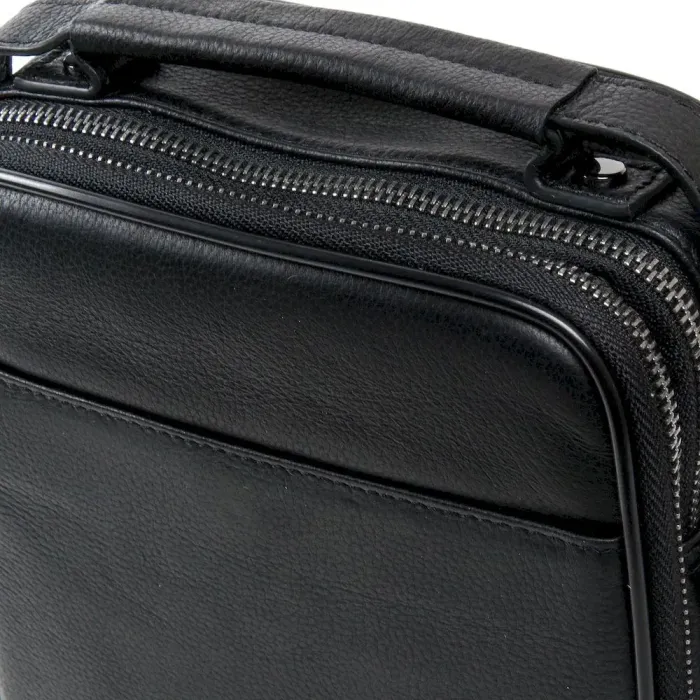 Сумка чоловіча Планшет шкіряний BRETTON BE 5078-5 black