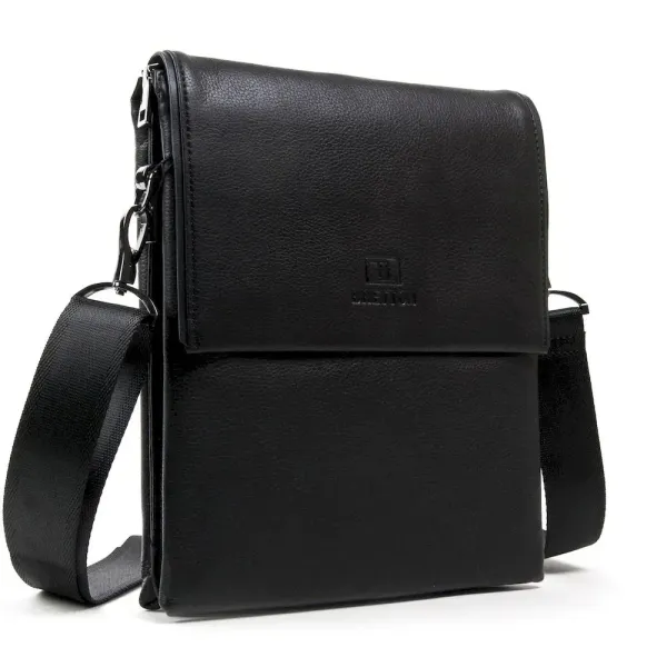 Сумка чоловіча Планшет шкіряний BRETTON BE 5427-3 black