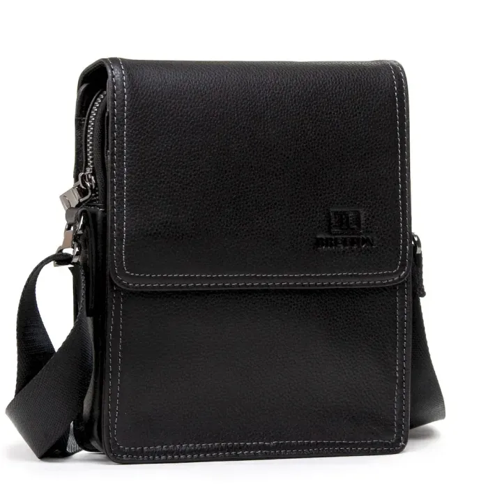 Сумка Мужская Планшет кожа BRETTON 1645-6 black