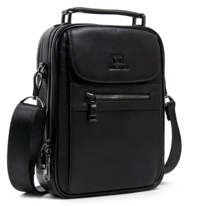 Сумка Мужская Планшет кожаный BRETTON BE 2003-4 black