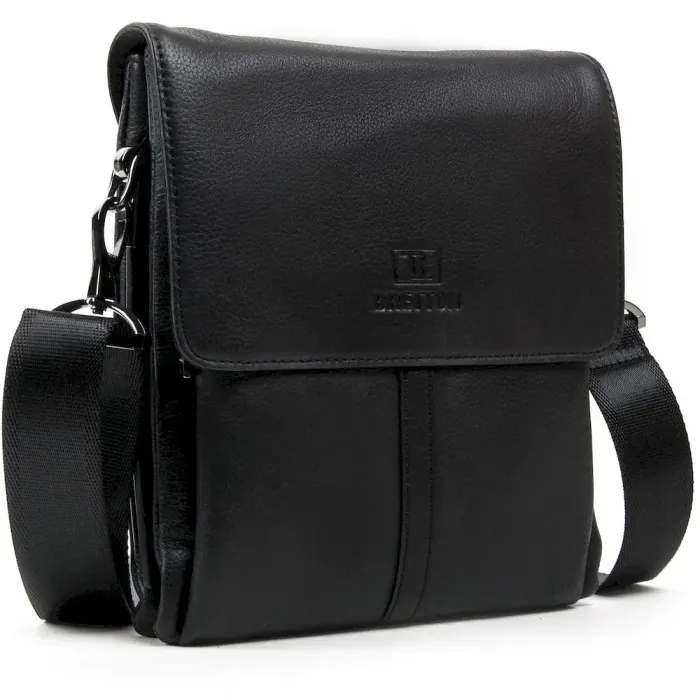 Сумка Мужская Планшет кожаный BRETTON BE 5387-4 black