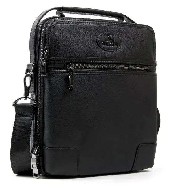 Сумка чоловіча Планшет шкіряний BRETTON BE 5415-3 black