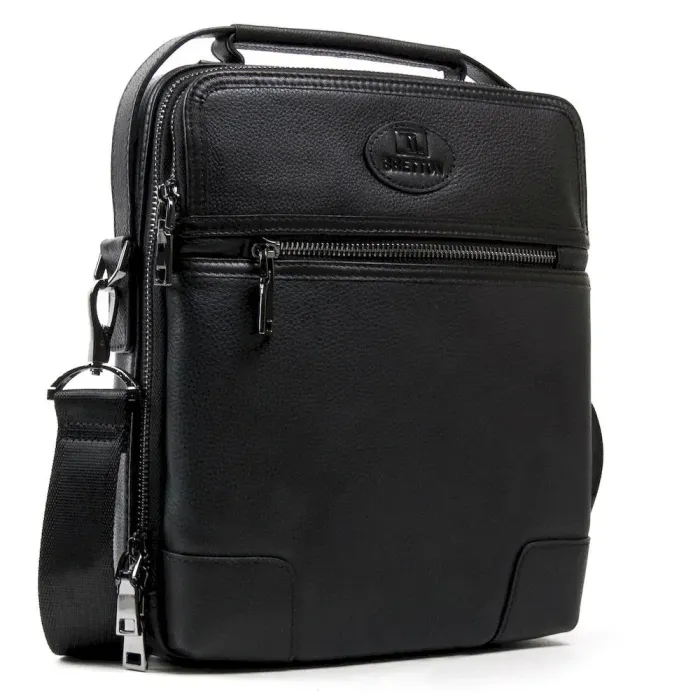 Сумка Мужская Планшет кожаный BRETTON BE 5415-3 black
