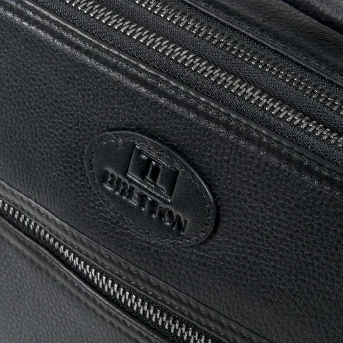 Сумка Мужская Планшет кожаный BRETTON BE 5415-3 black