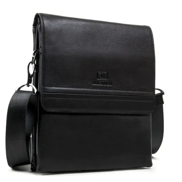 Сумка чоловіча Планшет шкіряний BRETTON BE 5416-3 black