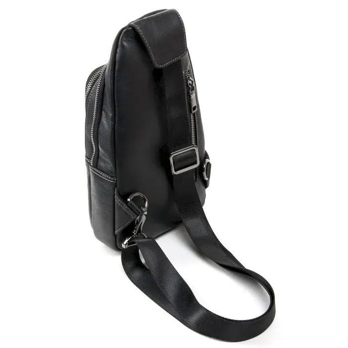 Рюкзак Міський шкіряний BRETTON 2002-3 black