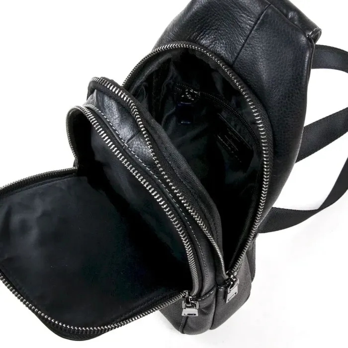 Рюкзак Міський шкіряний BRETTON 2002-3 black