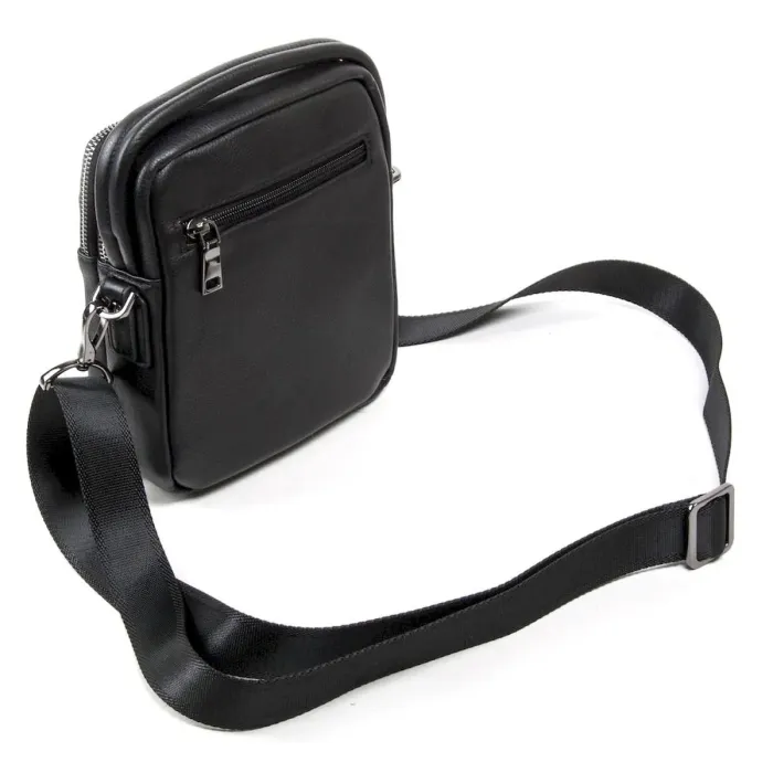 Сумка чоловіча Планшет шкіряна BRETTON 407-41 black