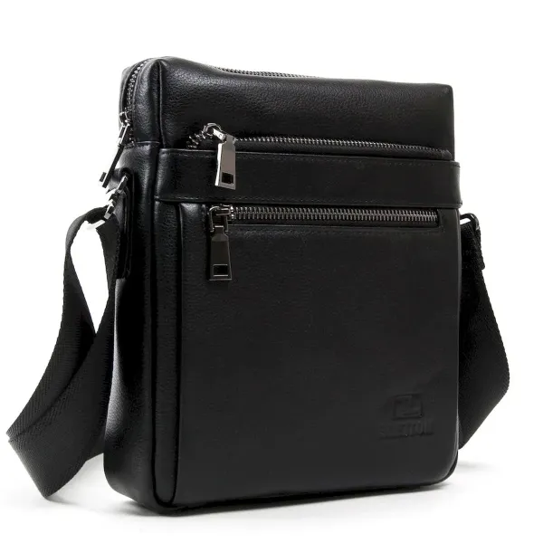 Сумка Мужская Планшет кожа BRETTON 3687-4 black