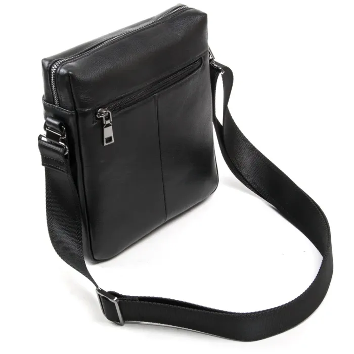 Сумка чоловіча Планшет шкіряна BRETTON 3687-4 black