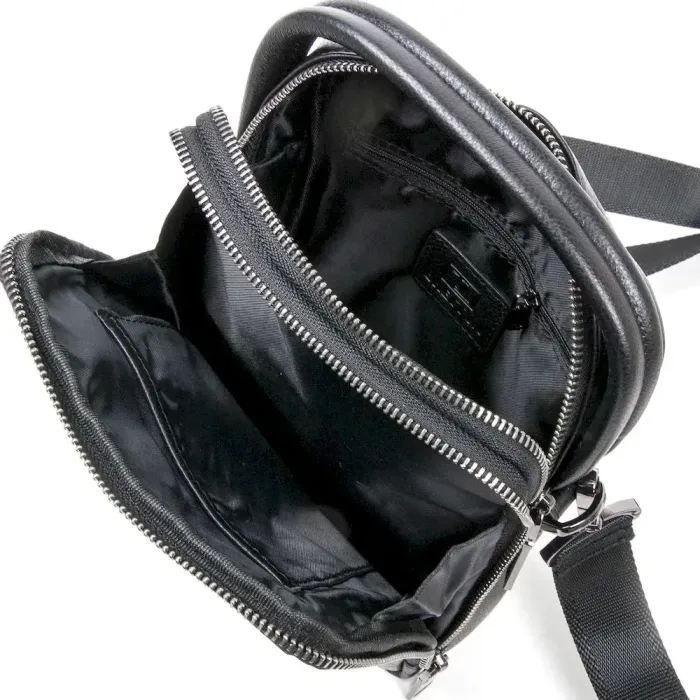 Сумка чоловіча Планшет шкіряна BRETTON 407-42 black