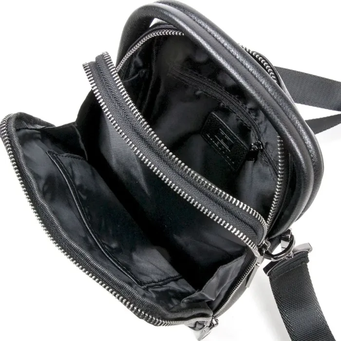 Сумка чоловіча Планшет шкіряний BRETTON BE 407-42 black