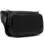 Сумка на пояс шкіряна BRETTON 407-85 black