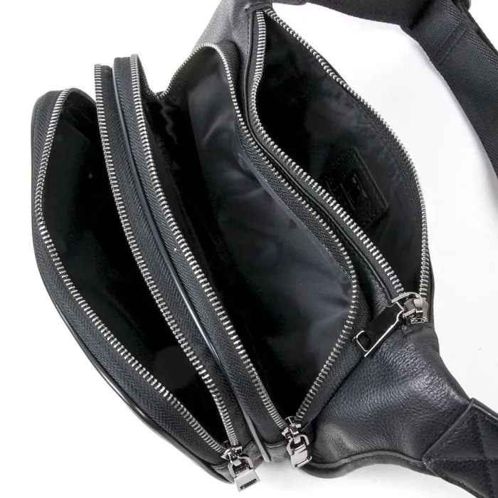 Сумка На пояс шкіра BRETTON BE 407-85 black