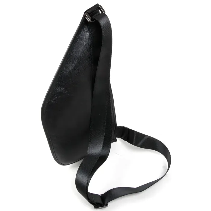 Сумка чоловіча на плече шкіряний BRETTON BE 1006-6 black