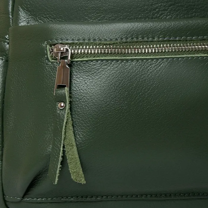 Сумка Женская Классическая кожа ALEX RAI 8635-9 green