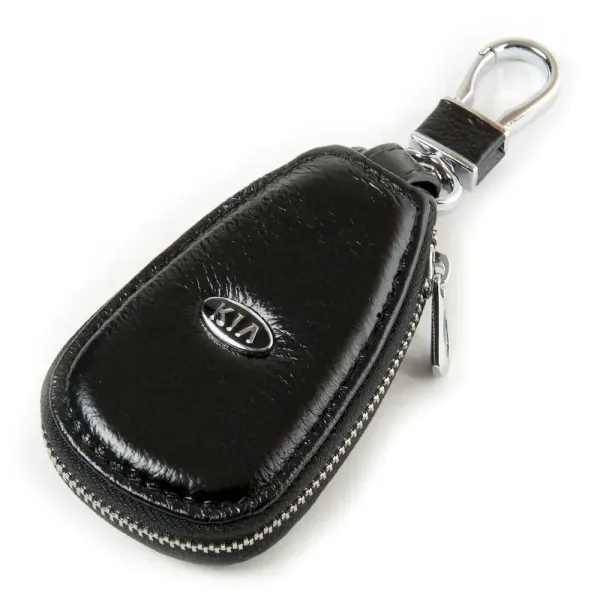 Автоключниця шкіра F633 KIA black