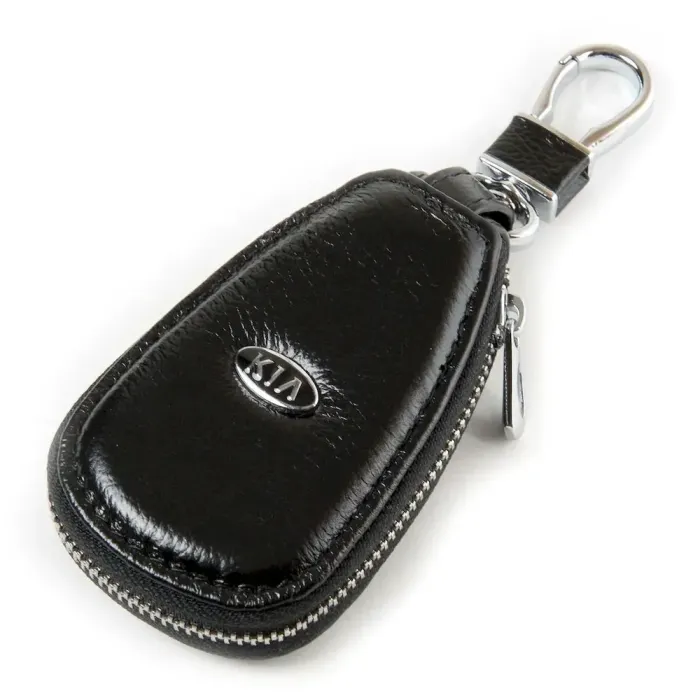 Автоключница кожа F633 KIA black