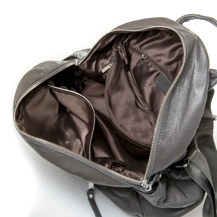 Сумка Женская Классическая кожа ALEX RAI 8635-9 grey