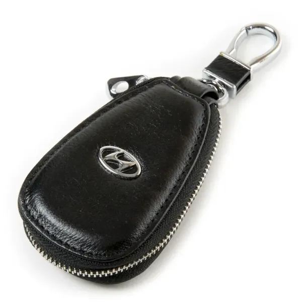 Автоключниця шкіра F633 Hundai black