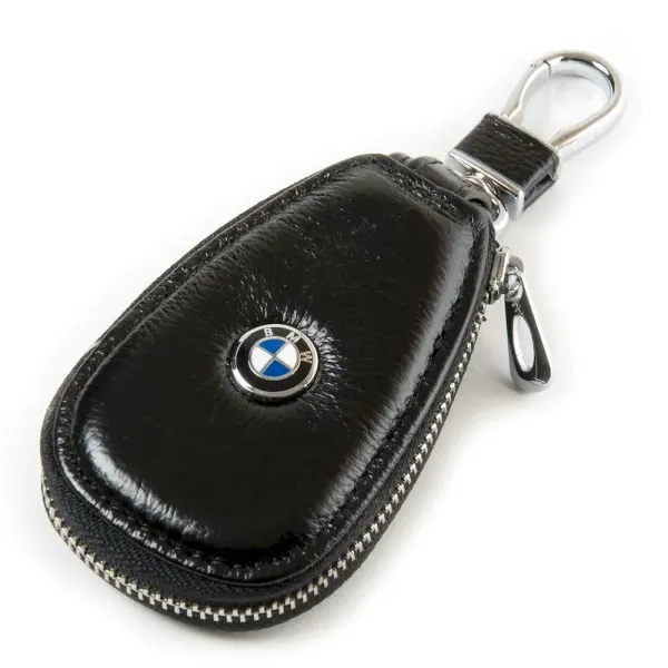 Автоключниця шкіра F633 BMW black