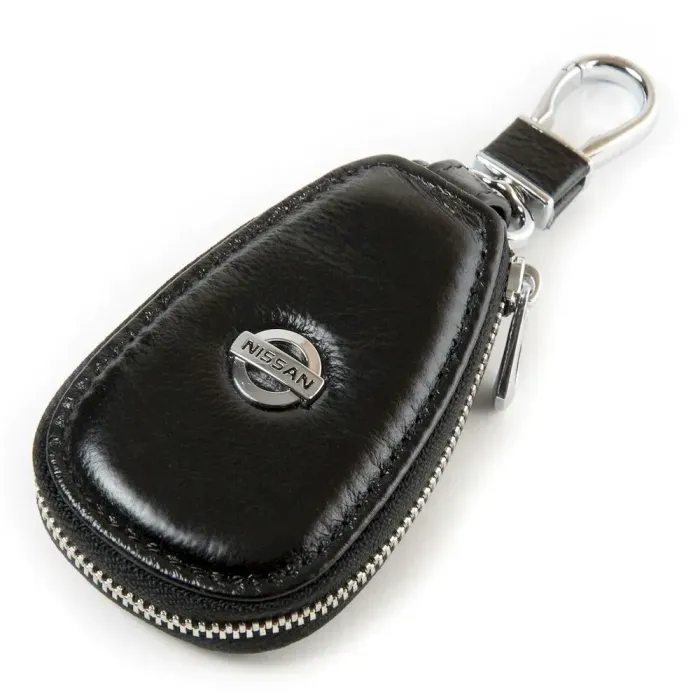 Автоключниця шкіра F633 Nissan black