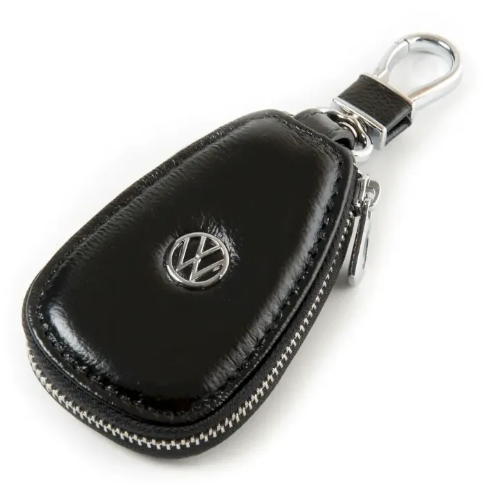 Автоключниця шкіра F633 Volkswagen black